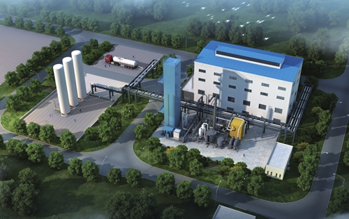 山東德州化工廠房工程