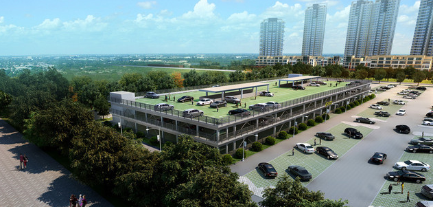 北戴河停車樓工程