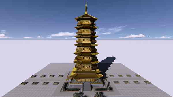 敕勒川寶塔設(shè)計